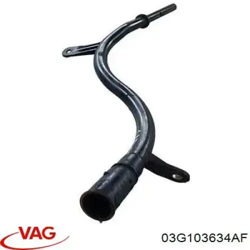 Направляюча щупа-індикатора рівня масла в двигуні VAG 03G103634AF ціна, від 31.67 USD