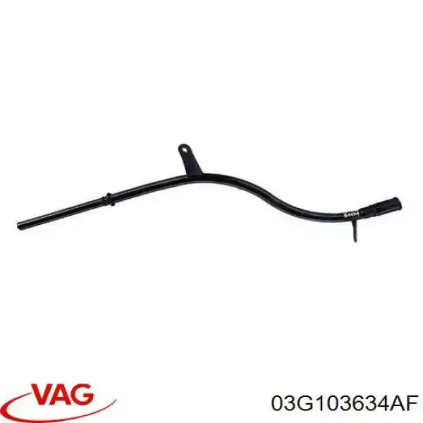 03G103634AF VAG Направляюча щупа-індикатора рівня масла в двигуні