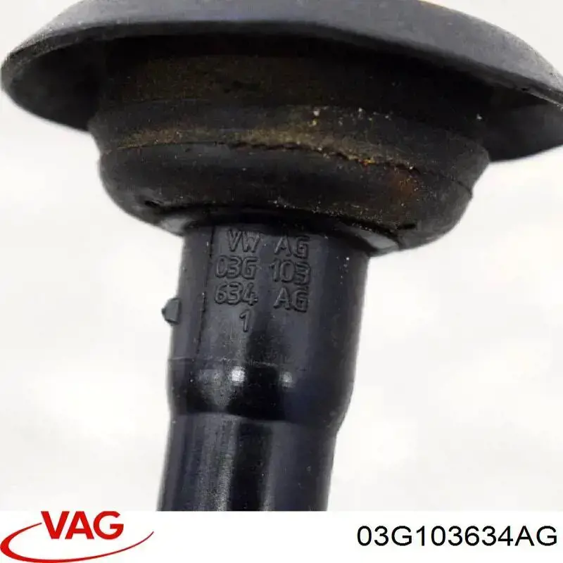 Купити 03G103634AG VAG Направляюча щупа-індикатора рівня масла в двигуні
