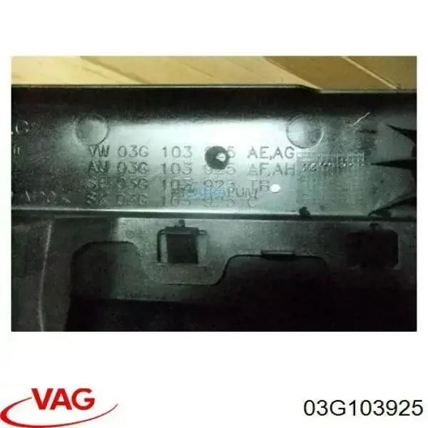 Кришка двигуна декоративна 03G103925 VAG