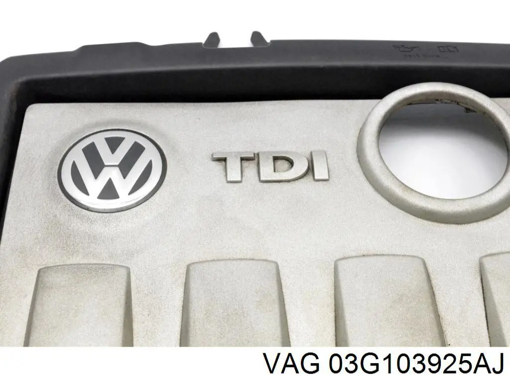 Кришка двигуна декоративна Volkswagen Touran 1 (1T1, 1T2) (Фольцваген Туран)