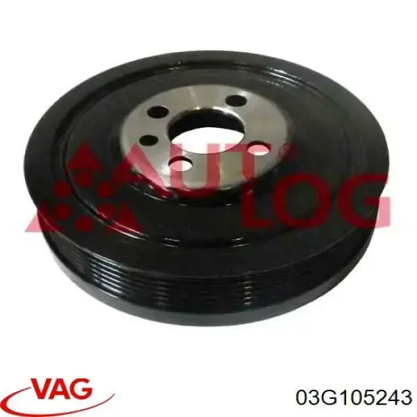 Купити 03G105243 VAG Шків колінчастого вала