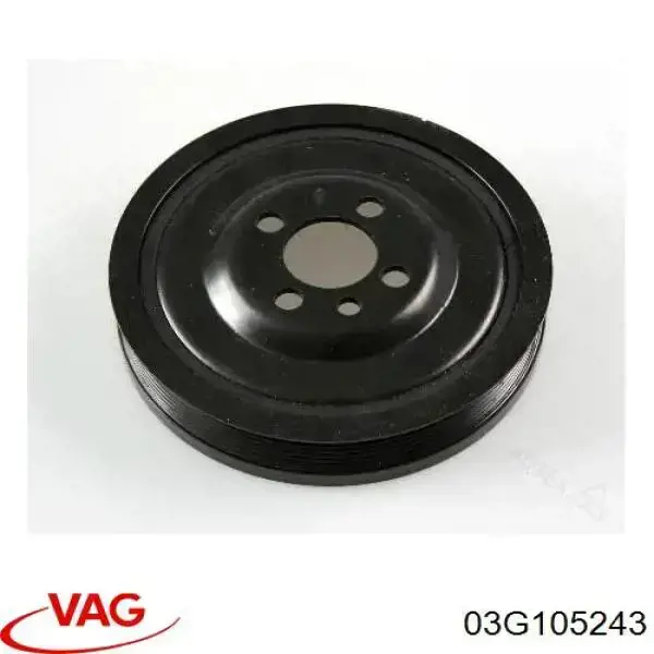 Шків колінвала 03G105243 VAG