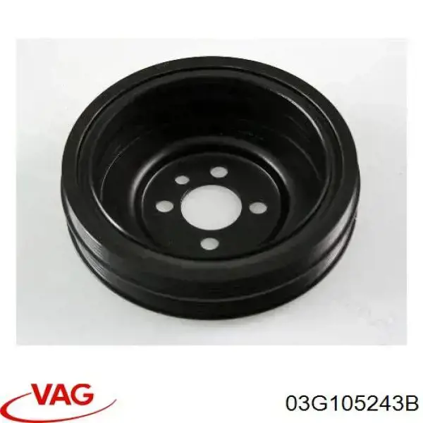Шків колінвала (демпфер ) VAG 03G105243B ціна, від 32.55 USD