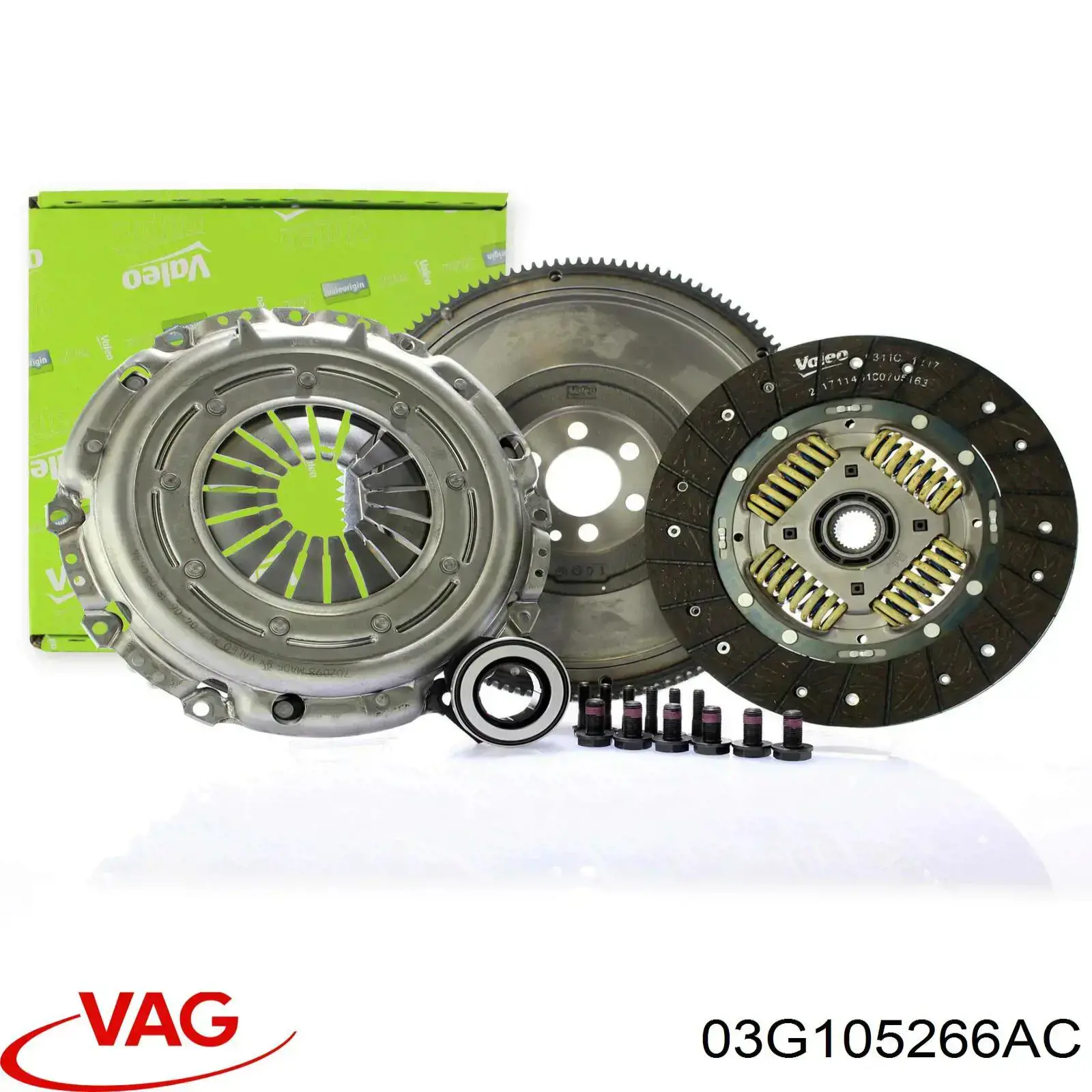 Купити 03G105266AC VAG Маховик із зубчастим ободом в зборі