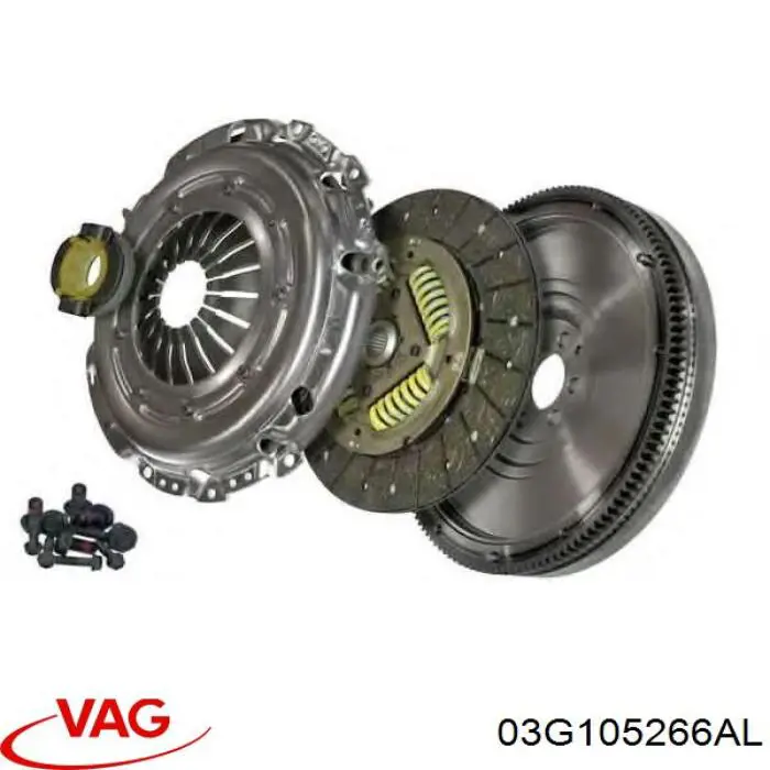 03G105266AL VAG Демпферний маховик