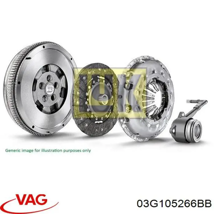 03G105266BB VAG Демпферний маховик
