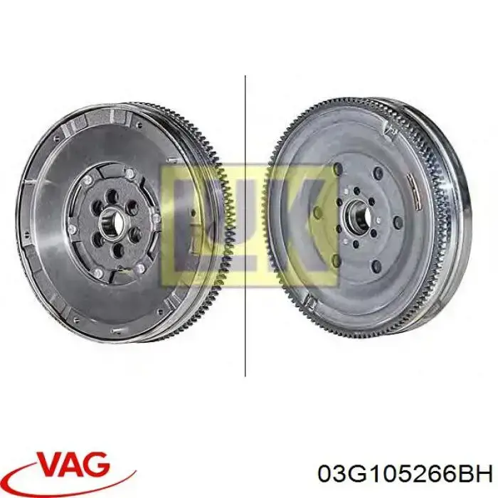 Маховик двигуна VAG 03G105266BH ціна, від 349.97 USD