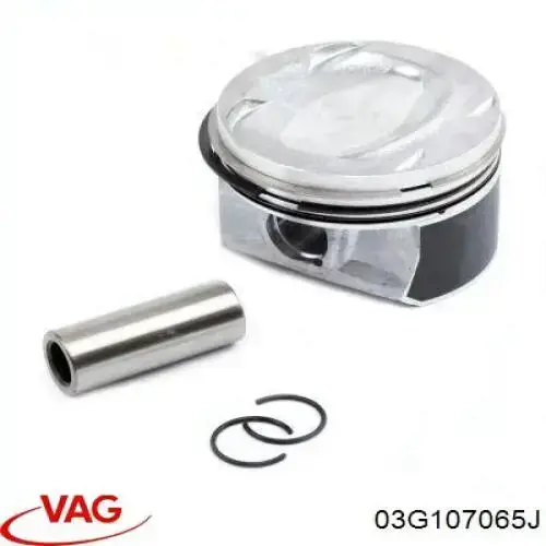 Купити 03G107065E VAG Поршень в комплекті на 1 циліндр, STD