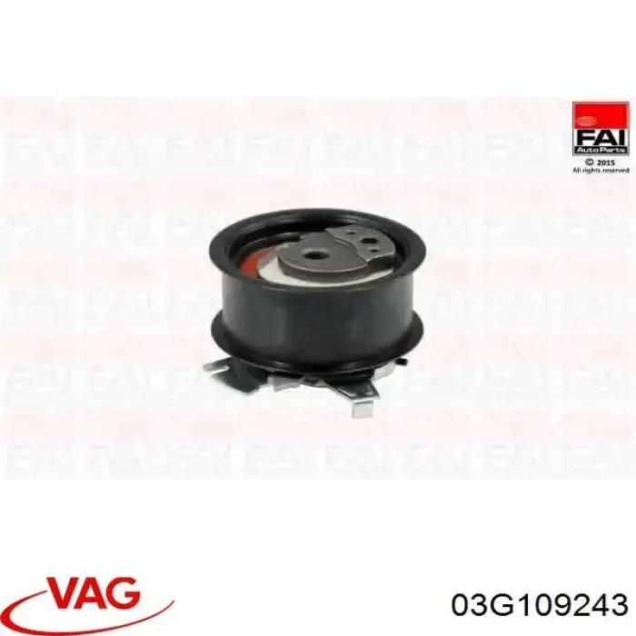 03G109243 VAG Ролик натягувач