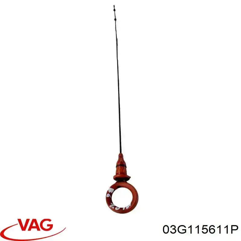 Щуп-індикатор рівня масла в двигуні VAG 03G115611AB ціна, від 36.55 USD