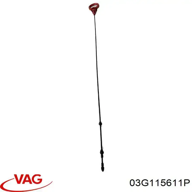 Щуп-індикатор рівня масла в двигуні VAG 03G115611P ціна, від 36.57 USD