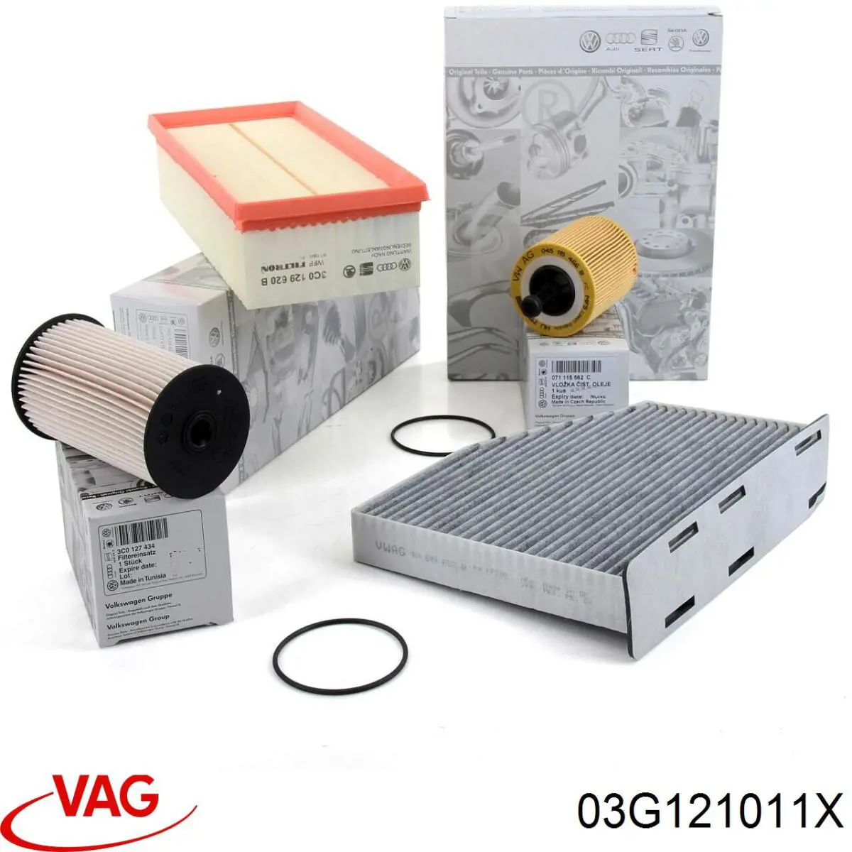 Помпа охолодження VAG 03G121011X ціна, від 28.84 USD