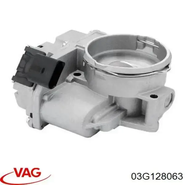 03G128063 VAG Дросільна заслінка в зборі