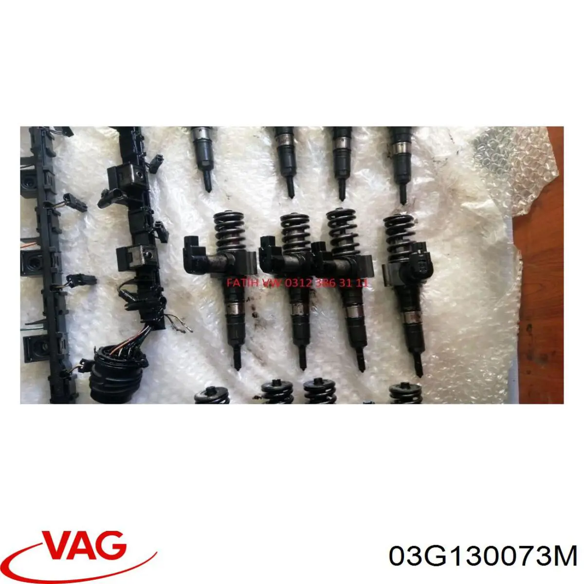 Паливні форсунки 03G130073M VAG