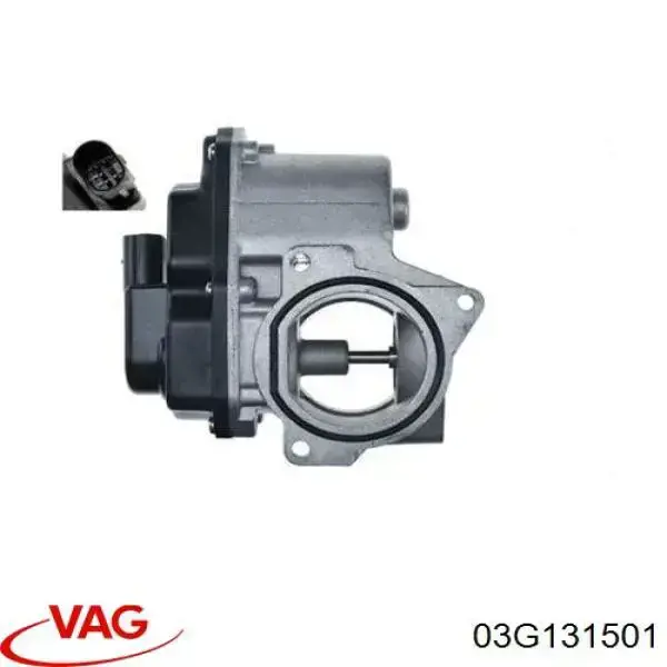 Клапан EGR рециркуляції газів VAG 03G131501