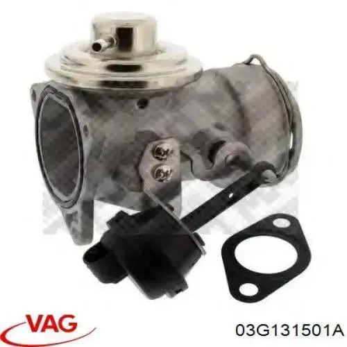 Клапан EGR VAG 03G131501A ціна, від 31.67 USD