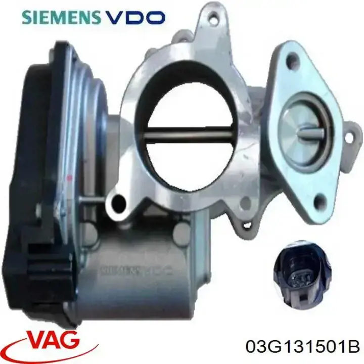 03G131501B VAG Клапан рециркуляції відпрацьованих газів EGR