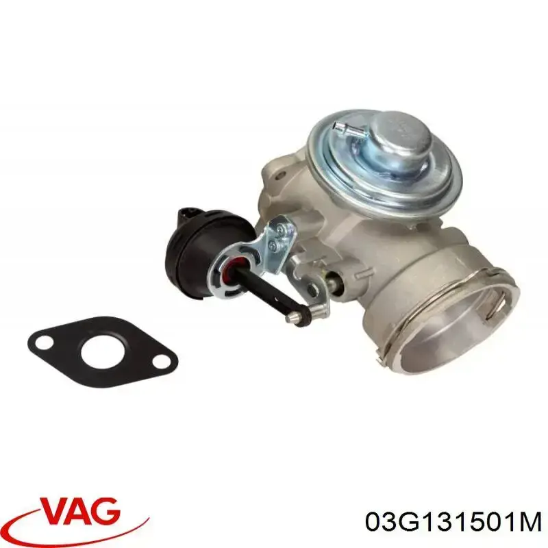 03G131501M VAG Клапан рециркуляції відпрацьованих газів EGR