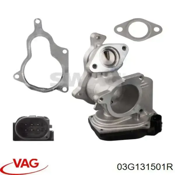 Клапан EGR VAG 03G131501R ціна, від 78.53 USD