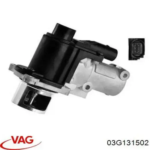 Клапан EGR VAG 03G131502 ціна, від 13.61 USD