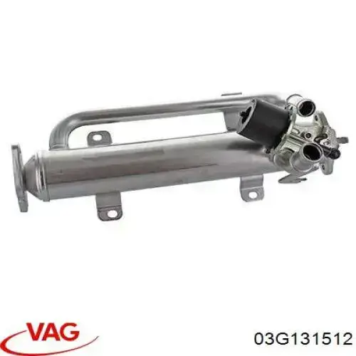 Радіатор системи EGR рециркуляції вихлопних газів VAG 03G131512 ціна, від 22.51 USD