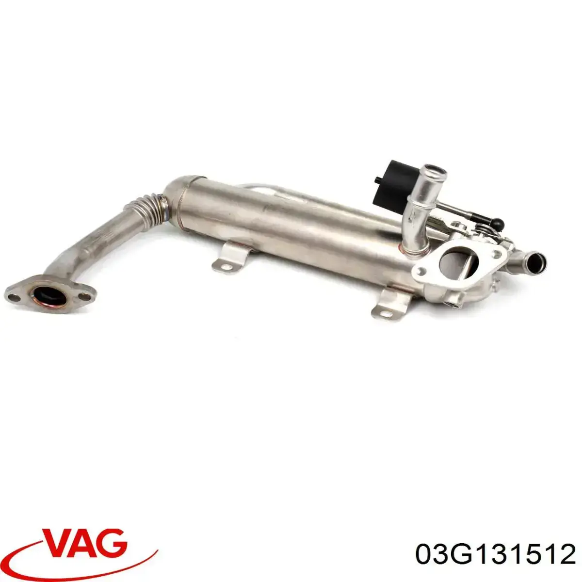 03G131512 VAG Радіатор системи EGR рециркуляції вихлопних газів