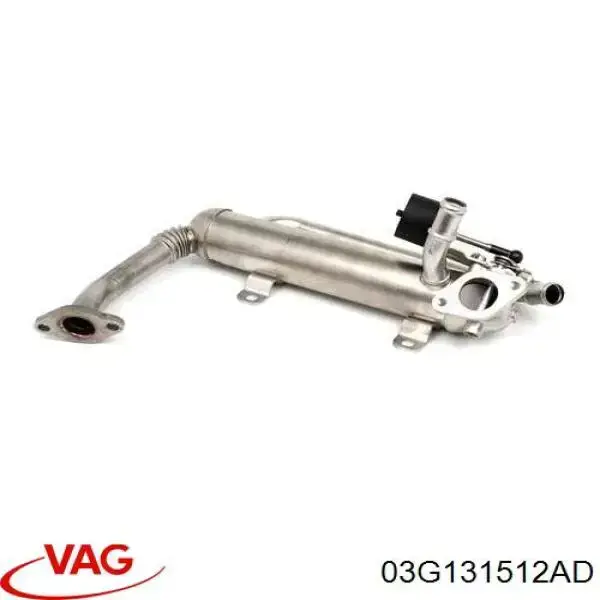 Радіатор системи EGR рециркуляції вихлопних газів VAG 03G131512AD ціна, від 40.53 USD