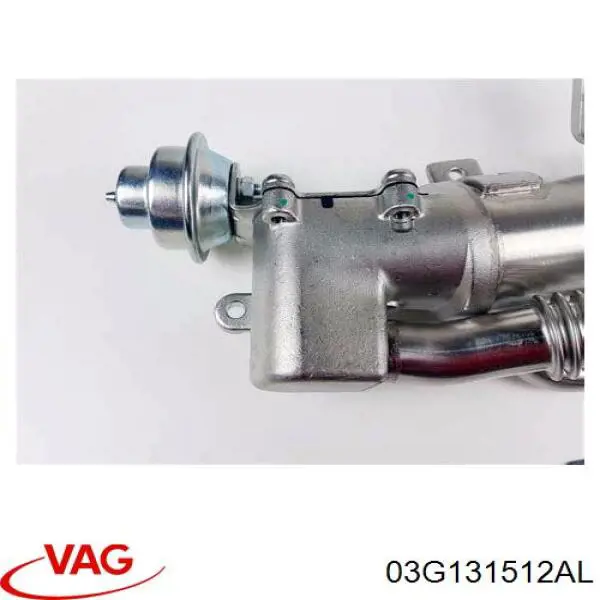 Радіатор системи EGR рециркуляції вихлопних газів VAG 03G131512AL ціна, від 85.75 USD