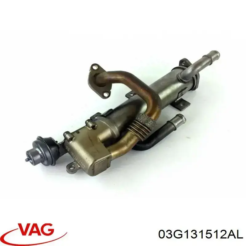 Купити 03G131512AL VAG Радіатор системи EGR рециркуляції вихлопних газів