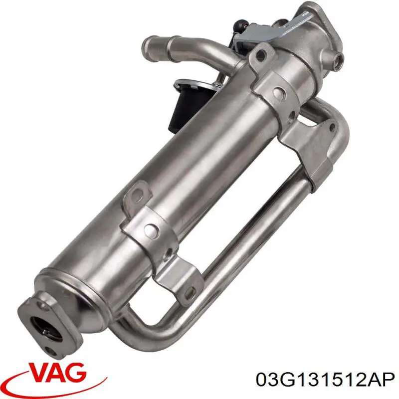 Купити 03G131512AP VAG Радіатор системи EGR рециркуляції вихлопних газів