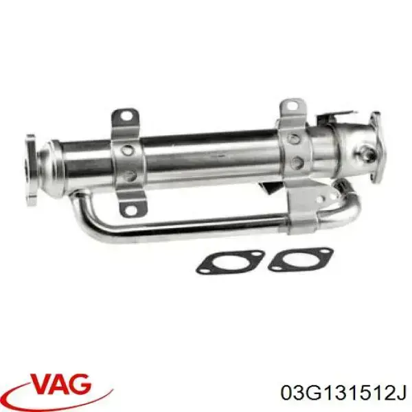 Радіатор системи EGR рециркуляції вихлопних газів VAG 03G131512J ціна, від 50.66 USD