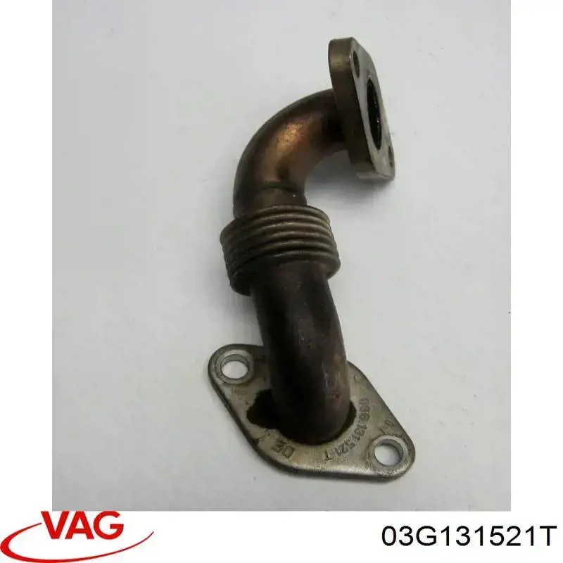 Шланг (патрубок) радіатор EGR, відведення VAG 03G131521T ціна, від 30.35 USD