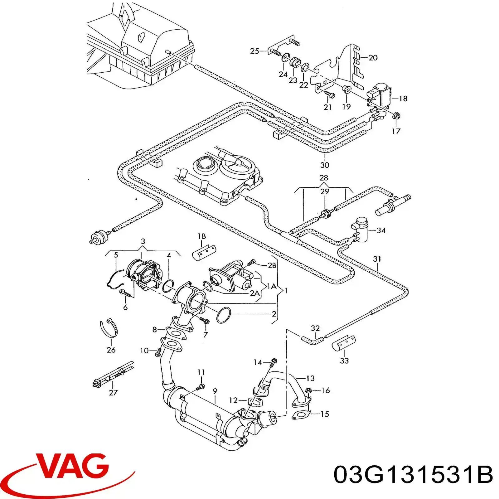  VAG 03G131531B ціна, від 7.60 USD