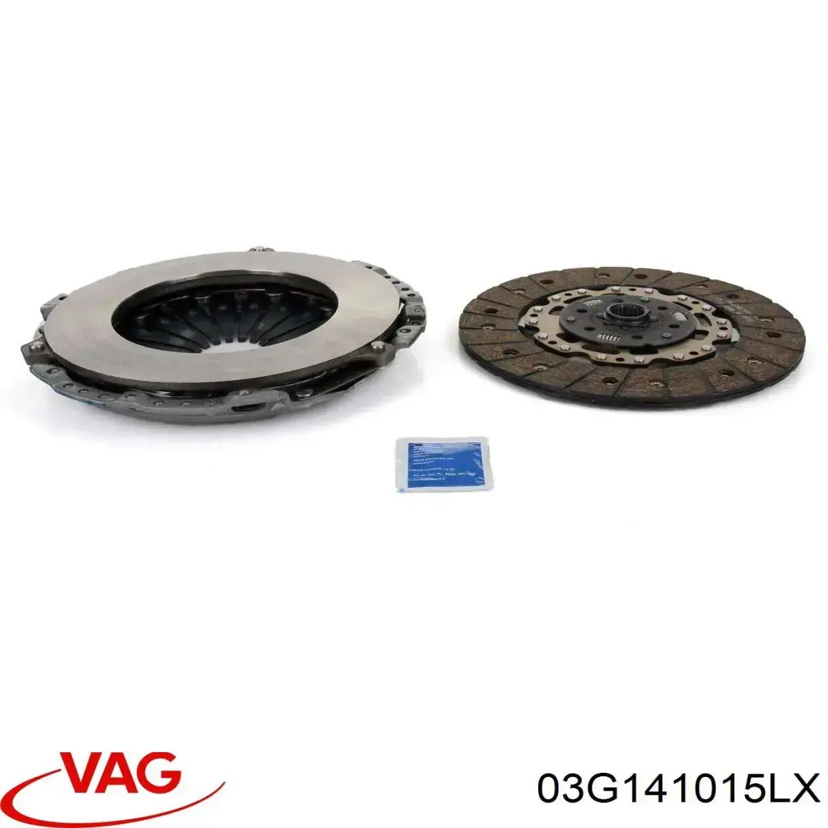 Комплект зчеплення (3 частини) VAG 03G141015LX ціна, від 142.24 USD