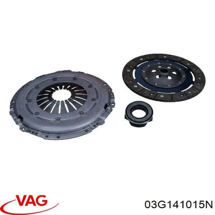 Комплект зчеплення (3 частини) VAG 03G141015N ціна, від 161.93 USD