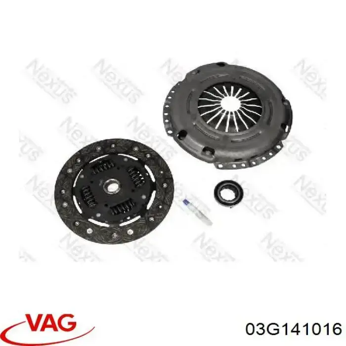 Комплект зчеплення (3 частини) VAG 03G141016 ціна, від 183.20 USD