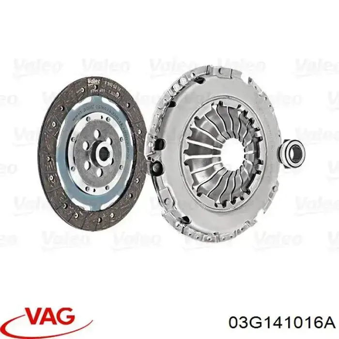 Комплект зчеплення (3 частини) VAG 03G141016A ціна, від 212.97 USD