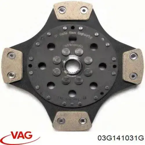 Купити 03G141031G VAG Диск зчеплення