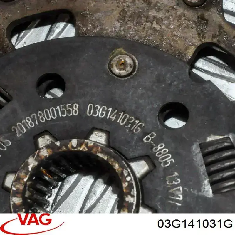 Диск зчеплення 03G141031G VAG