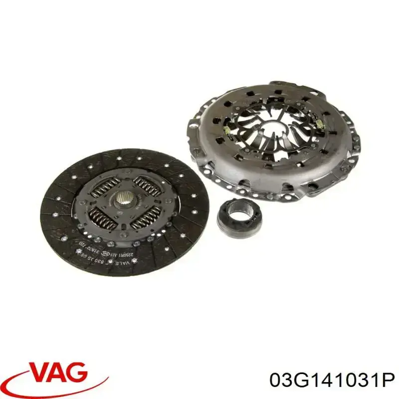Купити 03G141031P VAG Диск зчеплення