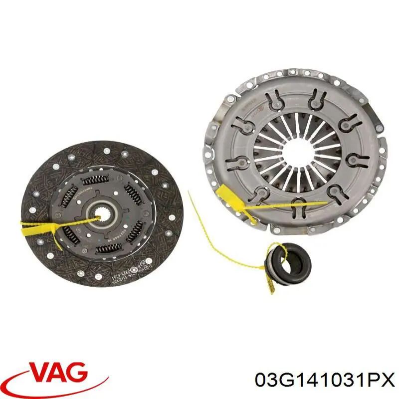 Диск зчеплення 03G141031PX VAG