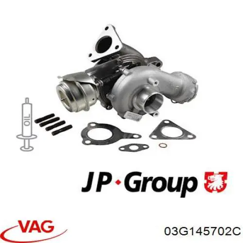 Турбіна VAG 03G145702C ціна, від 241.79 USD