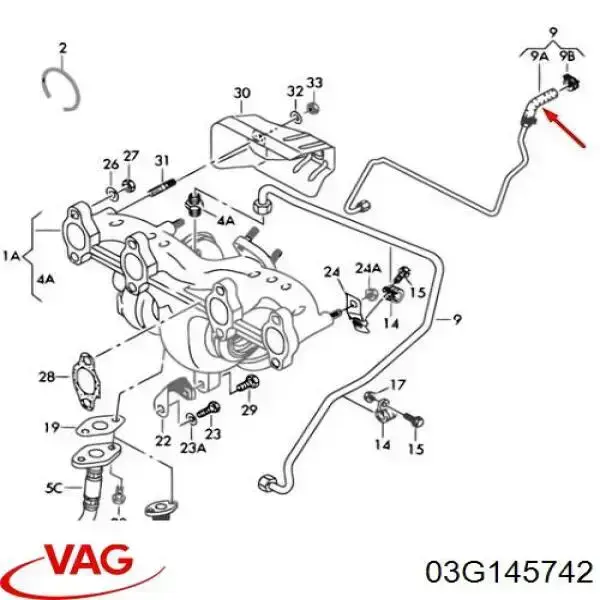  VAG 03G145742 ціна, від 13.23 USD