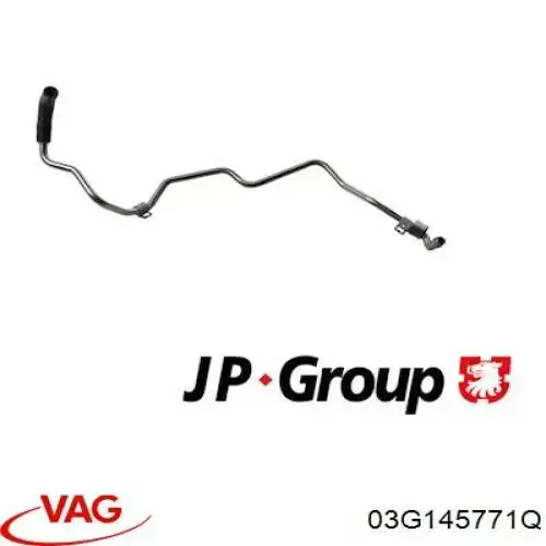 Трубка/шланг подачі масла до турбіни VAG 03G145771Q ціна, від 42.05 USD