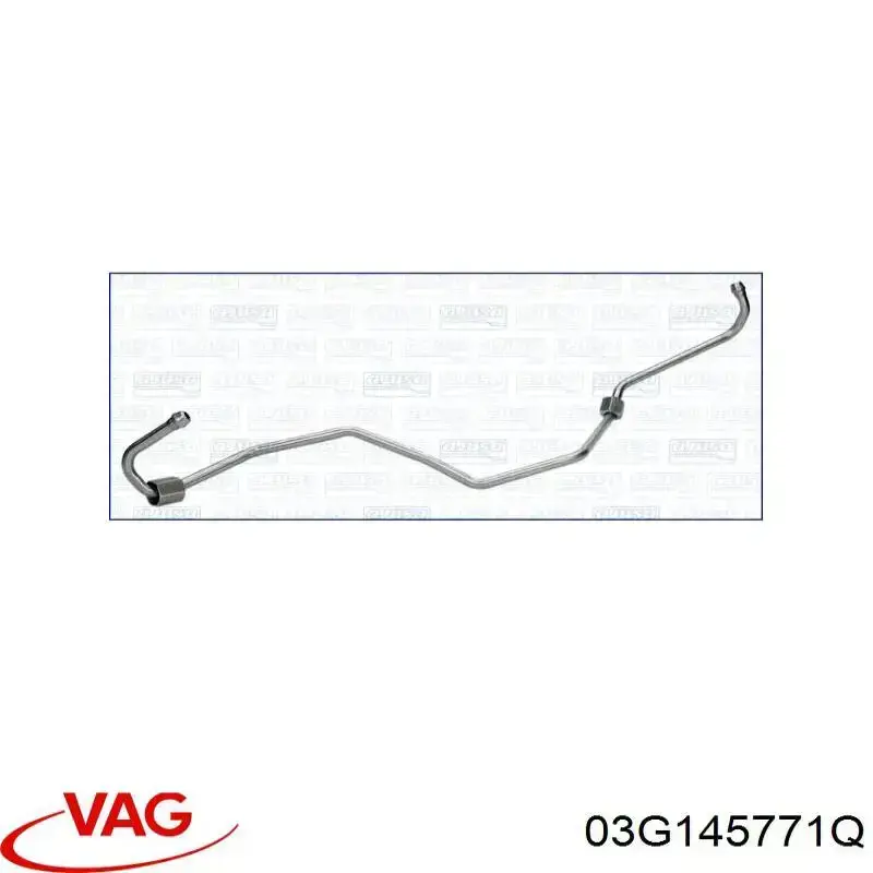 Купити 03G145771Q VAG Трубка/шланг подачі масла до турбіни