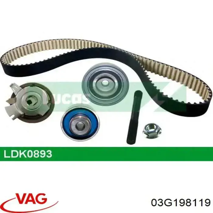 Ремкомплект ГРМ VAG 03G198119