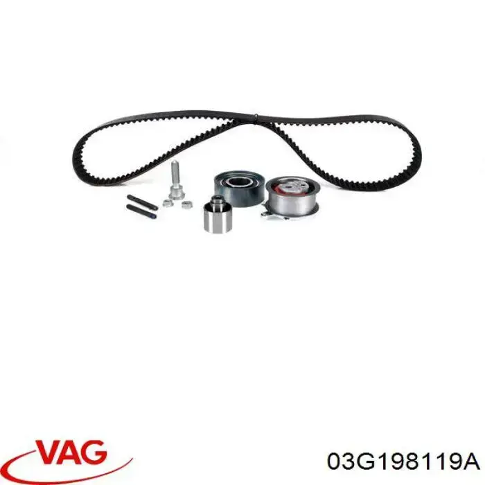 Купити 03G198119A VAG ГРМ ремень