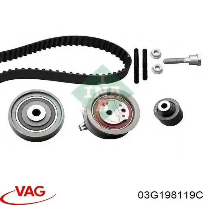 Комплект ГРМ VAG 03G198119C ціна, від 148.92 USD