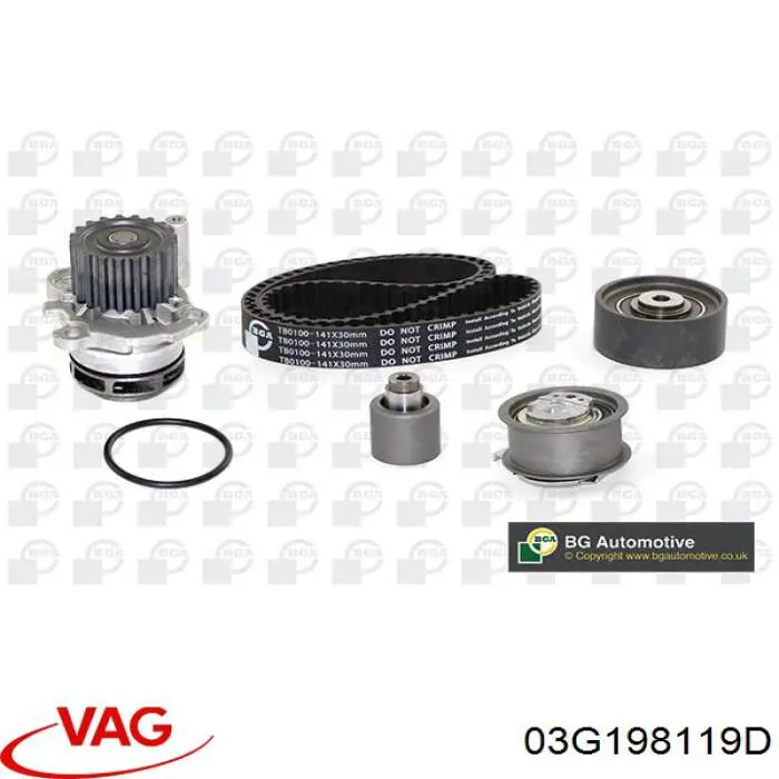 Купити 03G198119D VAG ГРМ ремень